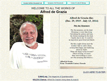 Tablet Screenshot of grazian-archive.com